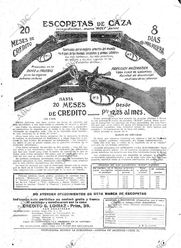 ABC MADRID 04-03-1922 página 25