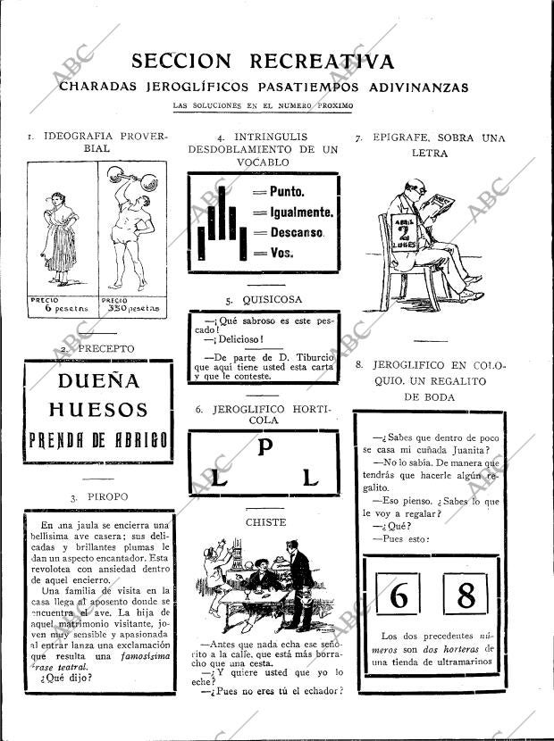 BLANCO Y NEGRO MADRID 05-03-1922 página 38