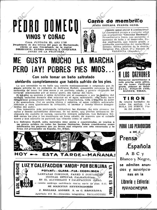 BLANCO Y NEGRO MADRID 05-03-1922 página 40