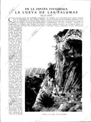 BLANCO Y NEGRO MADRID 05-03-1922 página 6