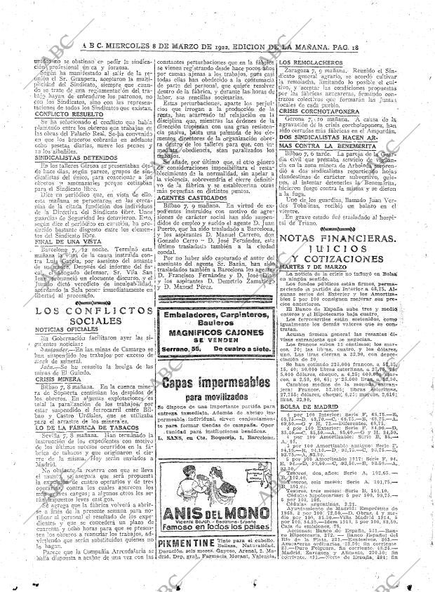 ABC MADRID 08-03-1922 página 18