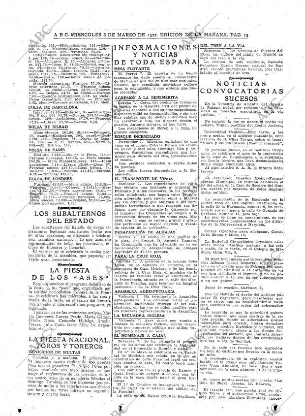 ABC MADRID 08-03-1922 página 19