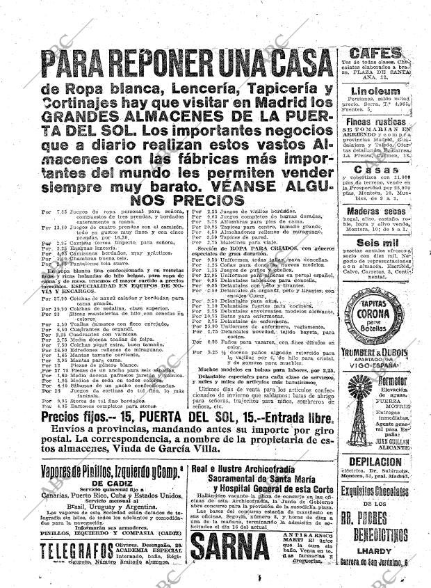 ABC MADRID 08-03-1922 página 28