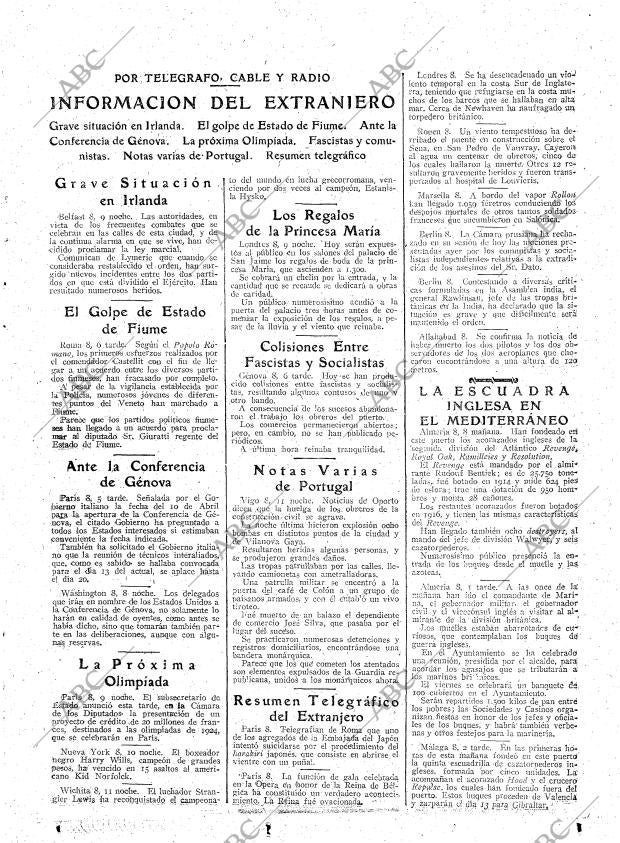 ABC MADRID 09-03-1922 página 15