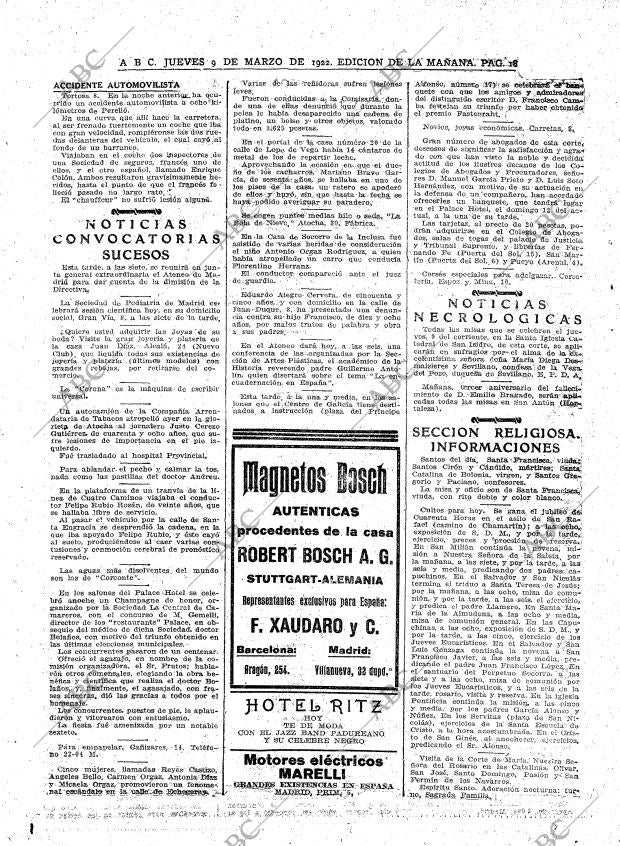 ABC MADRID 09-03-1922 página 18