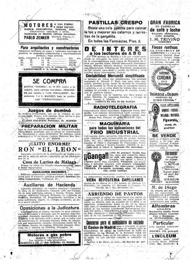 ABC MADRID 09-03-1922 página 26