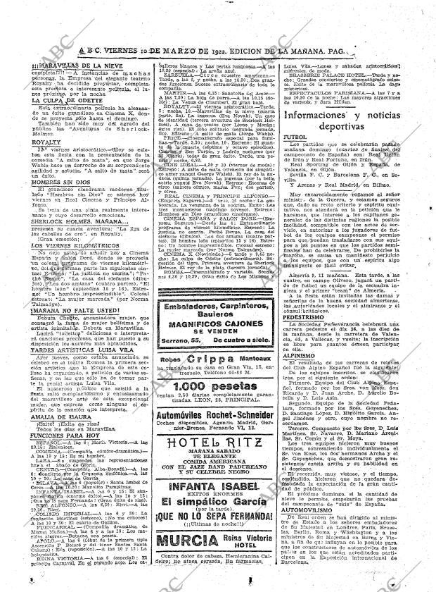 ABC MADRID 10-03-1922 página 22