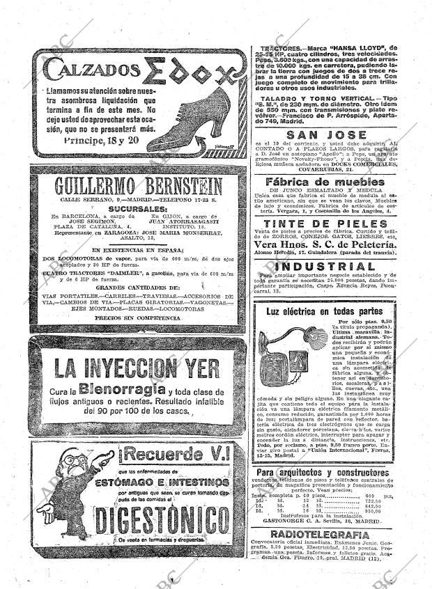 ABC MADRID 10-03-1922 página 25