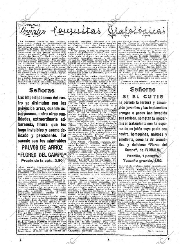 ABC MADRID 11-03-1922 página 20