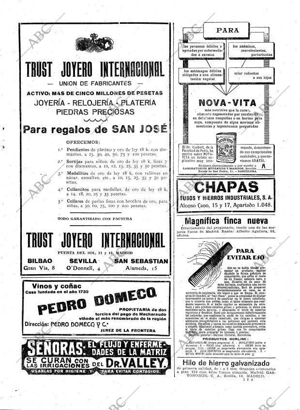 ABC MADRID 11-03-1922 página 27