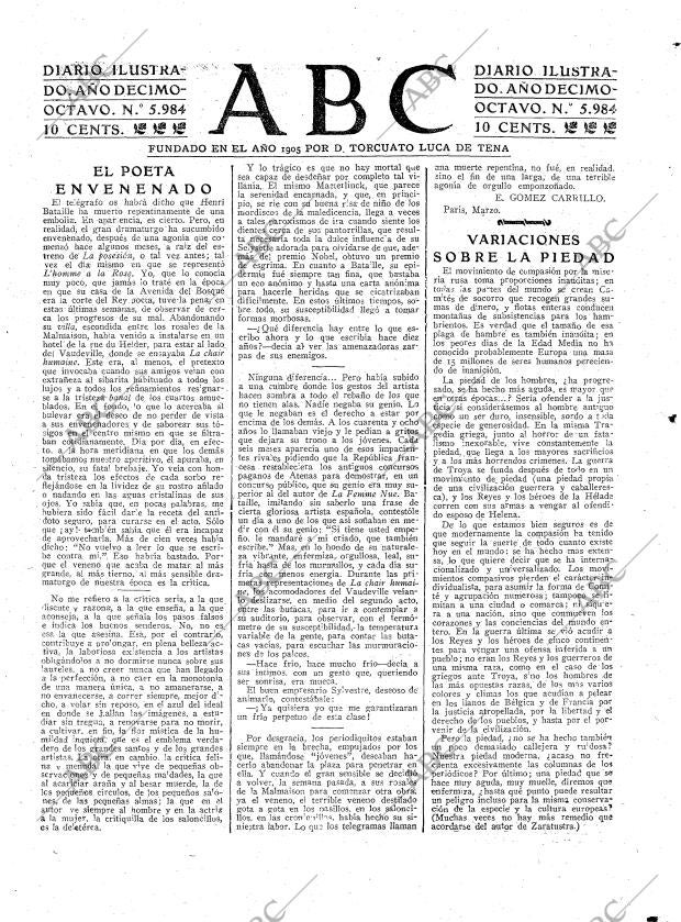 ABC MADRID 11-03-1922 página 3