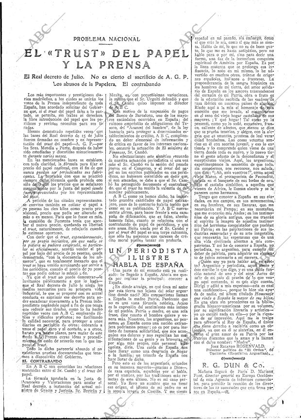 ABC MADRID 19-03-1922 página 17