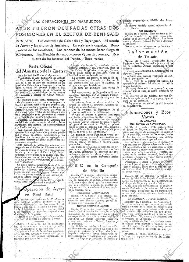 ABC MADRID 19-03-1922 página 21