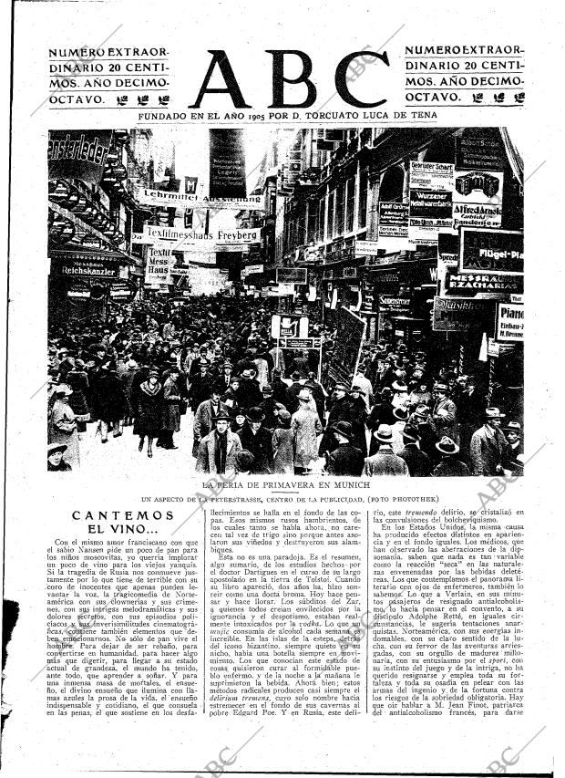 ABC MADRID 19-03-1922 página 3