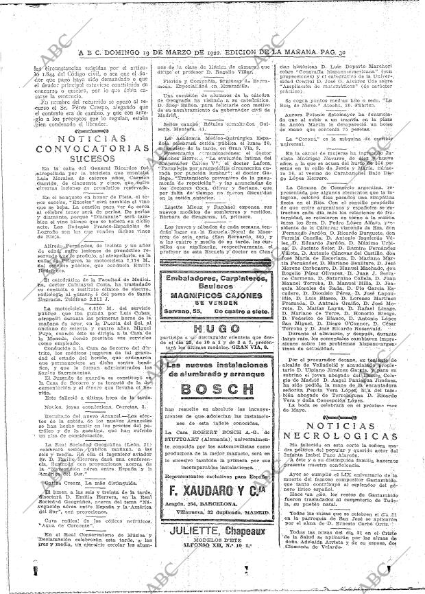 ABC MADRID 19-03-1922 página 30