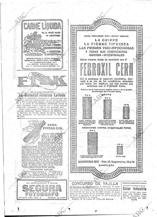 ABC MADRID 19-03-1922 página 45
