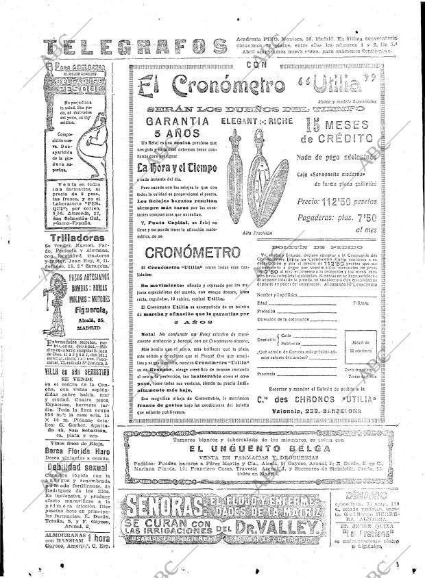 ABC MADRID 24-03-1922 página 21