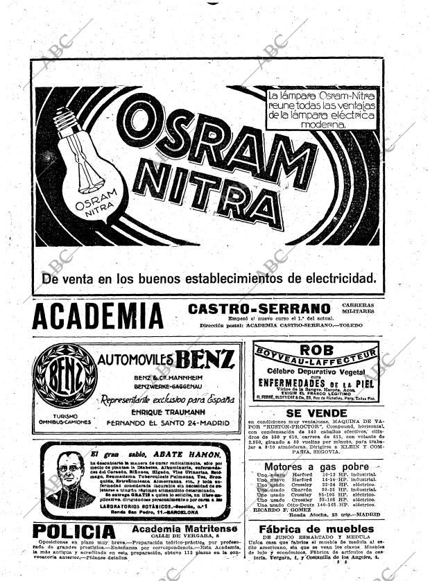 ABC MADRID 24-03-1922 página 23
