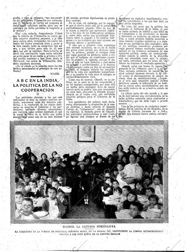 ABC MADRID 24-03-1922 página 5