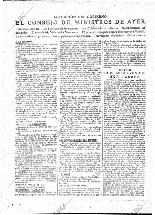 ABC MADRID 26-03-1922 página 15