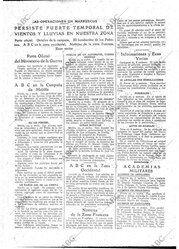 ABC MADRID 26-03-1922 página 19