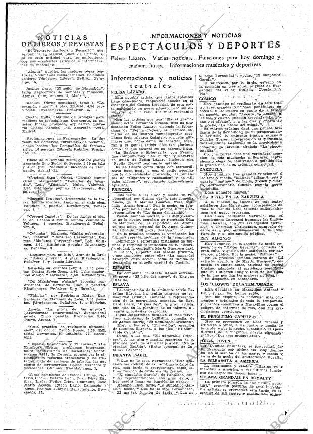 ABC MADRID 26-03-1922 página 29