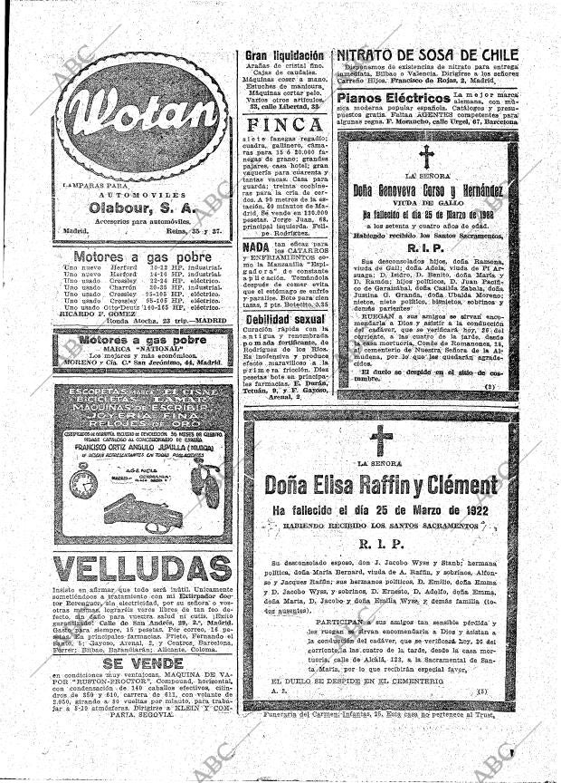 ABC MADRID 26-03-1922 página 33