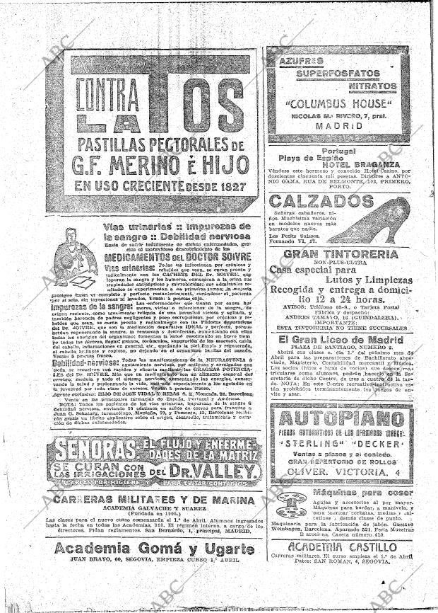 ABC MADRID 26-03-1922 página 38