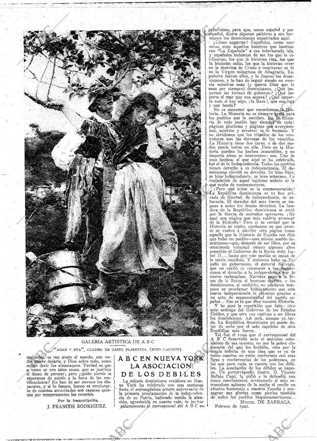 ABC MADRID 26-03-1922 página 6