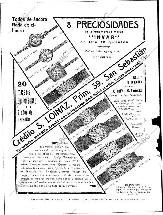 BLANCO Y NEGRO MADRID 26-03-1922 página 2