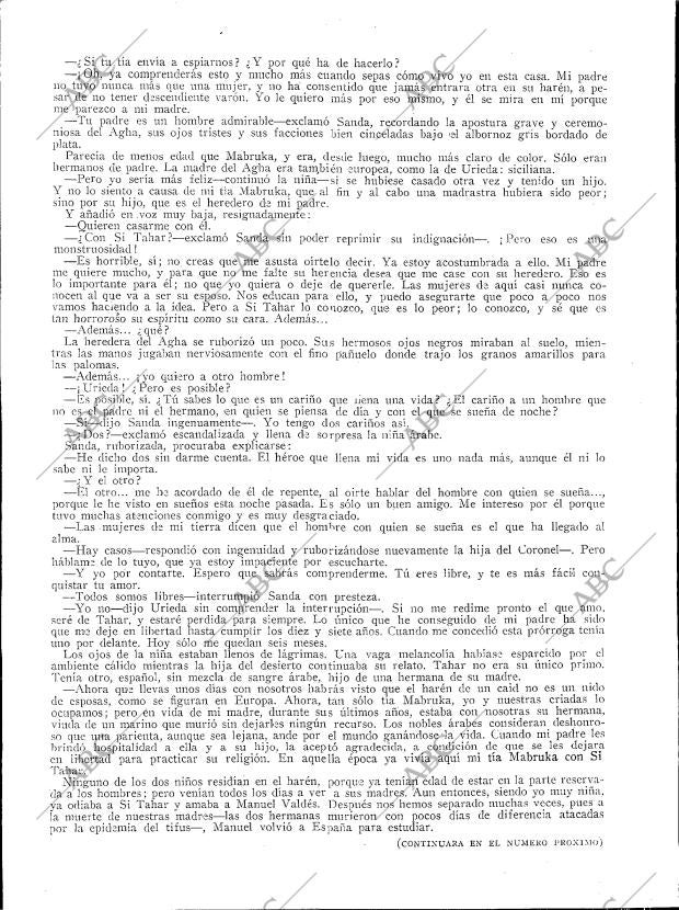 BLANCO Y NEGRO MADRID 26-03-1922 página 20