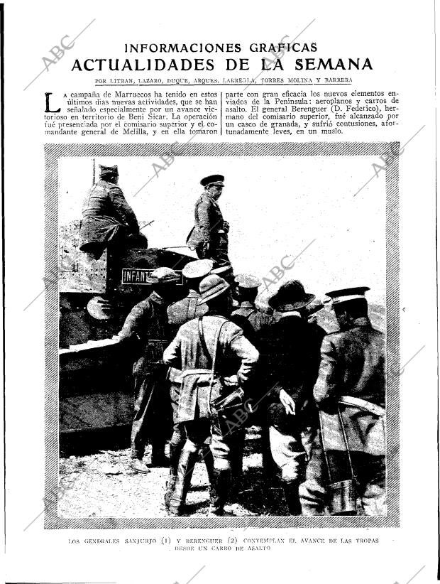 BLANCO Y NEGRO MADRID 26-03-1922 página 23