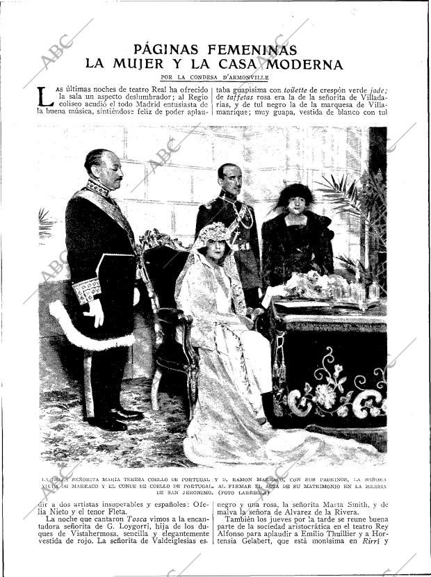 BLANCO Y NEGRO MADRID 26-03-1922 página 32