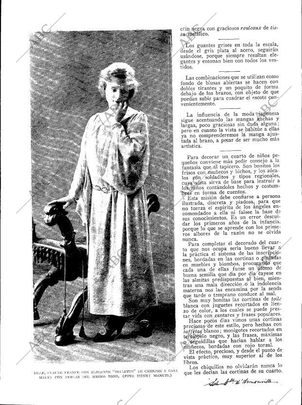 BLANCO Y NEGRO MADRID 26-03-1922 página 35