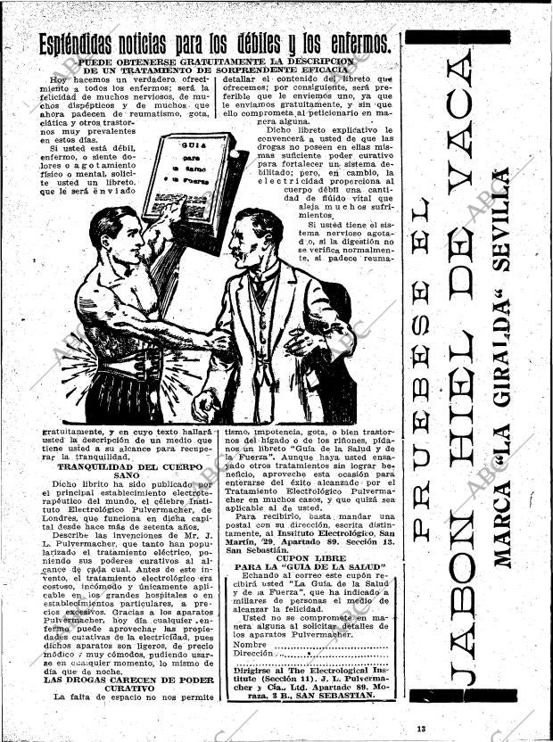 BLANCO Y NEGRO MADRID 26-03-1922 página 40