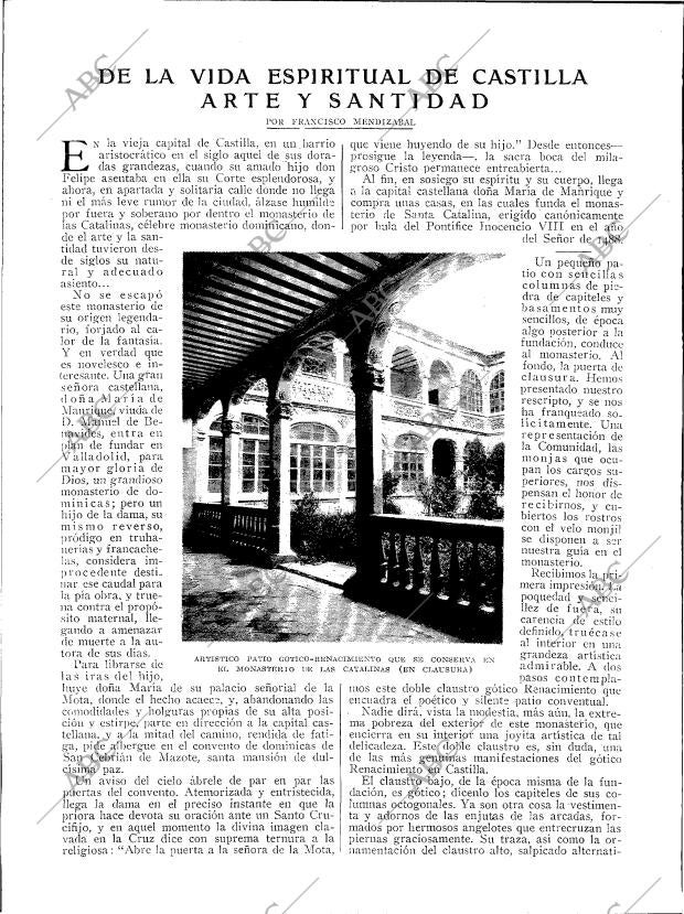 BLANCO Y NEGRO MADRID 26-03-1922 página 6