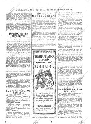 ABC MADRID 28-03-1922 página 16