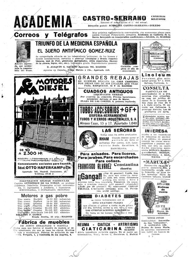 ABC MADRID 28-03-1922 página 23