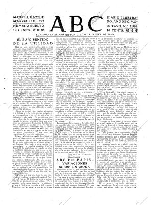 ABC MADRID 29-03-1922 página 3