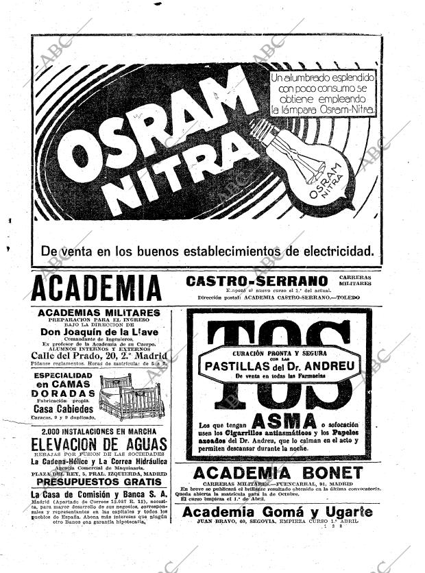 ABC MADRID 29-03-1922 página 31