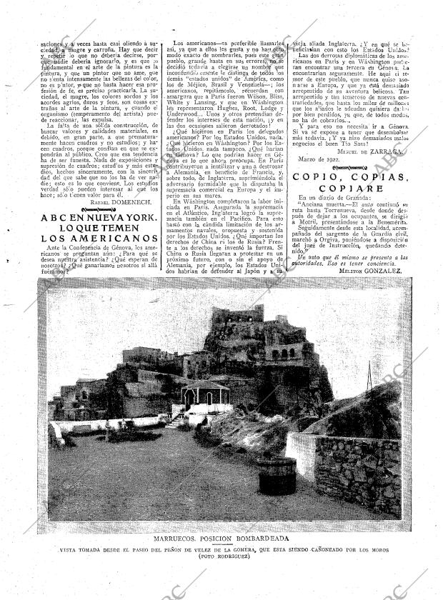 ABC MADRID 29-03-1922 página 5