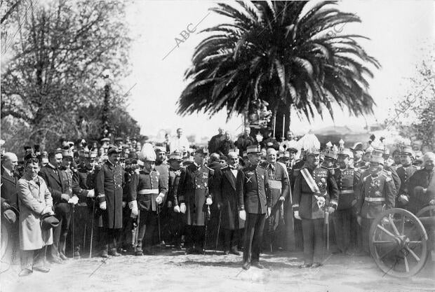 El teniente coronel de Inválidos D. Manuel Barreiro (X), después de Serle...