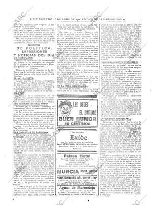 ABC MADRID 01-04-1922 página 14