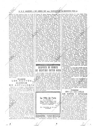 ABC MADRID 04-04-1922 página 14
