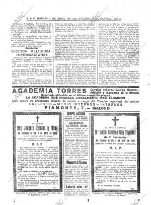 ABC MADRID 04-04-1922 página 22