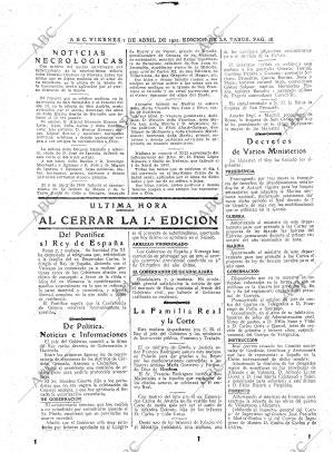 ABC MADRID 07-04-1922 página 18