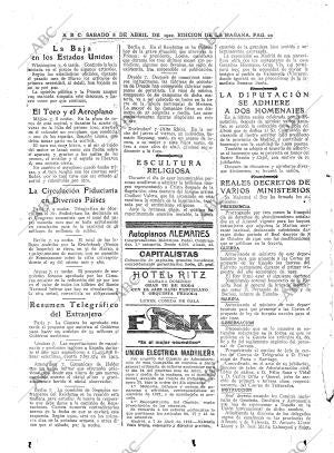 ABC MADRID 08-04-1922 página 20