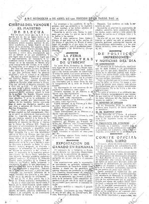 ABC MADRID 12-04-1922 página 15