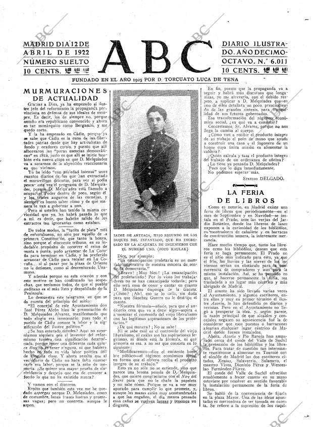 ABC MADRID 12-04-1922 página 3