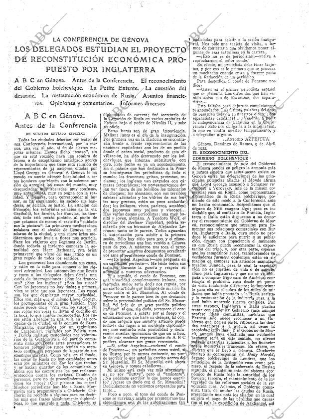 ABC MADRID 13-04-1922 página 11